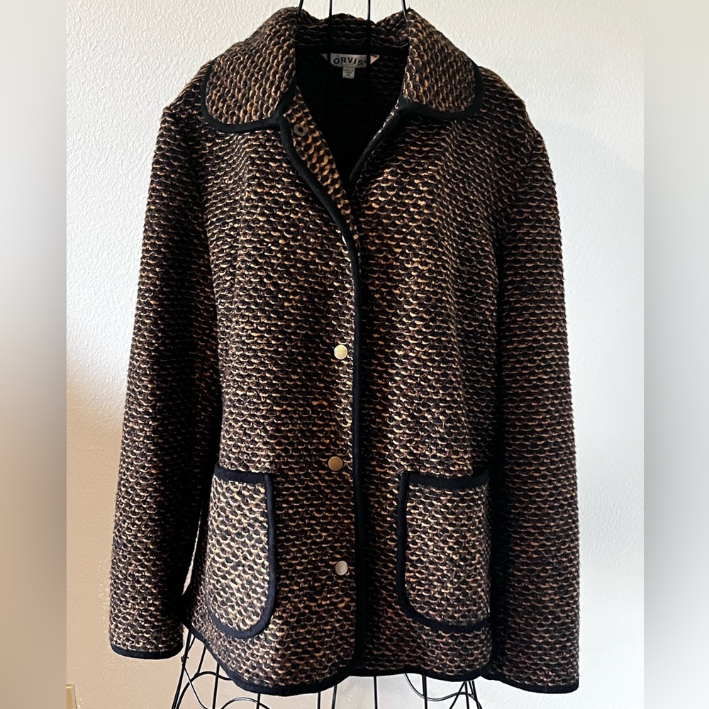Orvis cozy fleece jacket size M